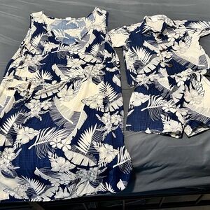 Hawaiian outfits, Mom, son, matching 4T and XL